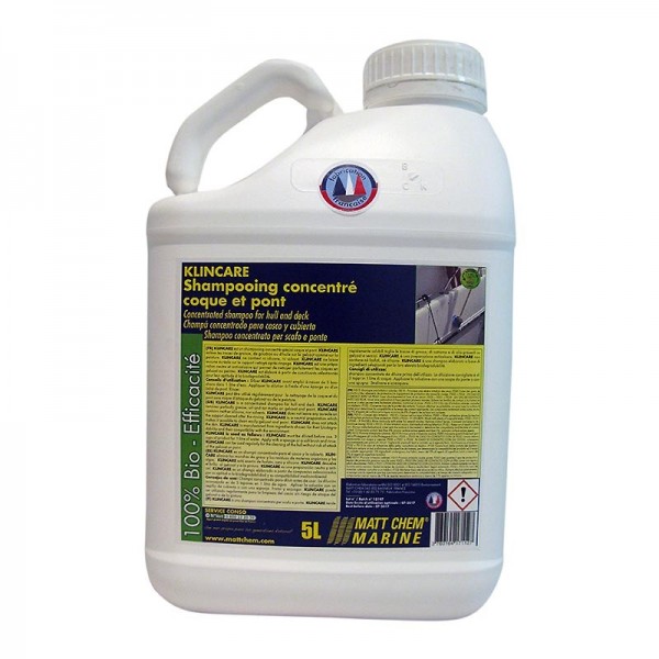MATT CHEM KLINCARE Concentrated Shampoo for Hull and Deck 5L