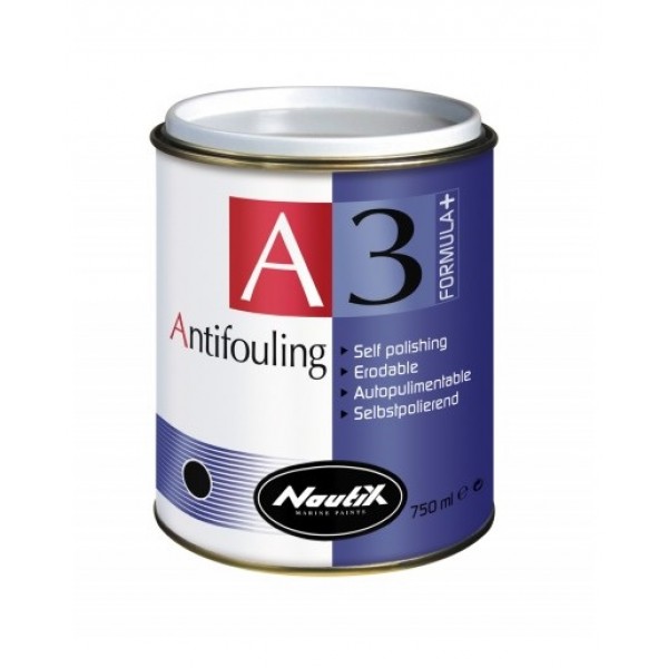 NAUTIX Α3 Self-Polishing Antifouling for yachting, cruising and sailing boats - 750ml