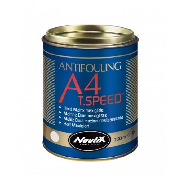 NAUTIX A4T Speed Hard Matrix with PTFE (Teflon) Antifouling for fast power and racing boats - 0.750ml