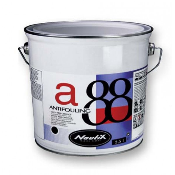NAUTIX Α88 High Performance CLR (Controlled Leaching Rate) Antifouling for heavy fouling areas - 5L