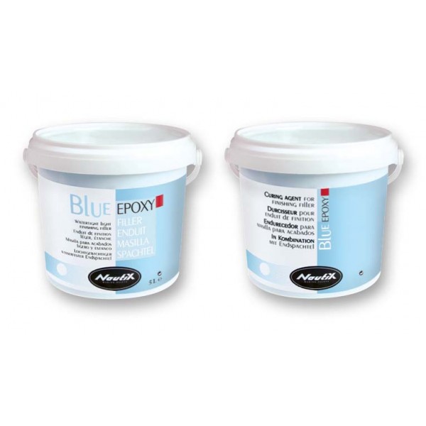 NAUTIX BLUE EPOX Y FILLER Light Epoxy Filler Light & solvent free finishing epoxy filler - 5L
