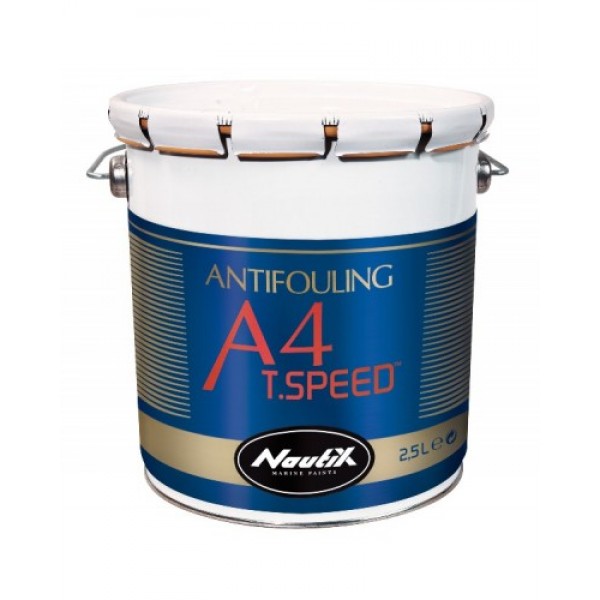 NAUTIX A4T Speed Hard Matrix with PTFE (Teflon) Antifouling for fast power and racing boats - 2.5L